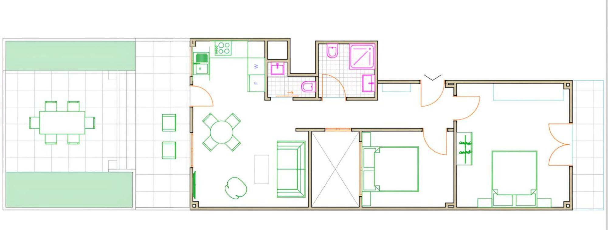 Jasminestay - Two Bedroom Apartments With Backyard Chania  Exterior photo